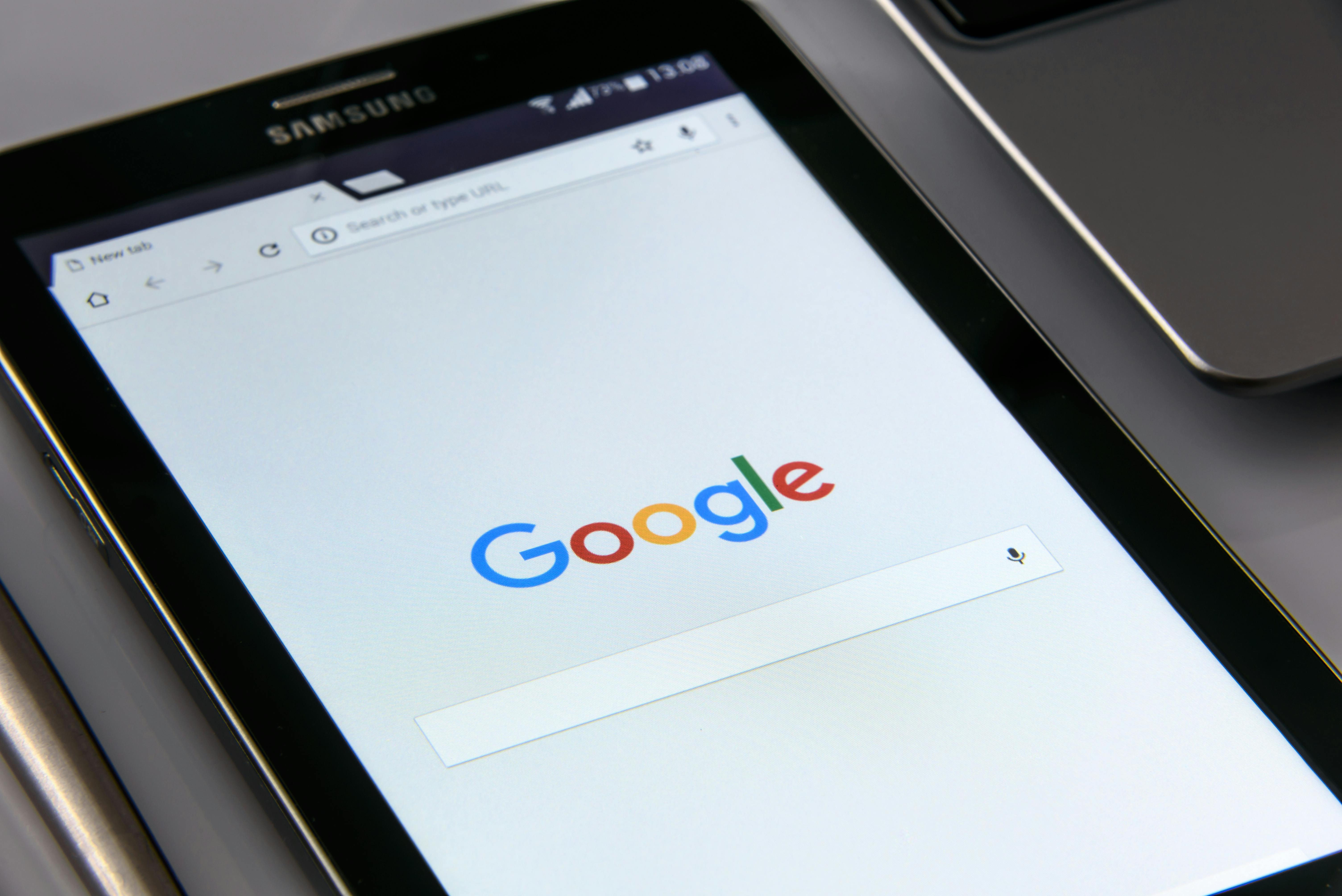 Google search on a mobile device — AI-powered search agents are changing how DTC brands get discovered
