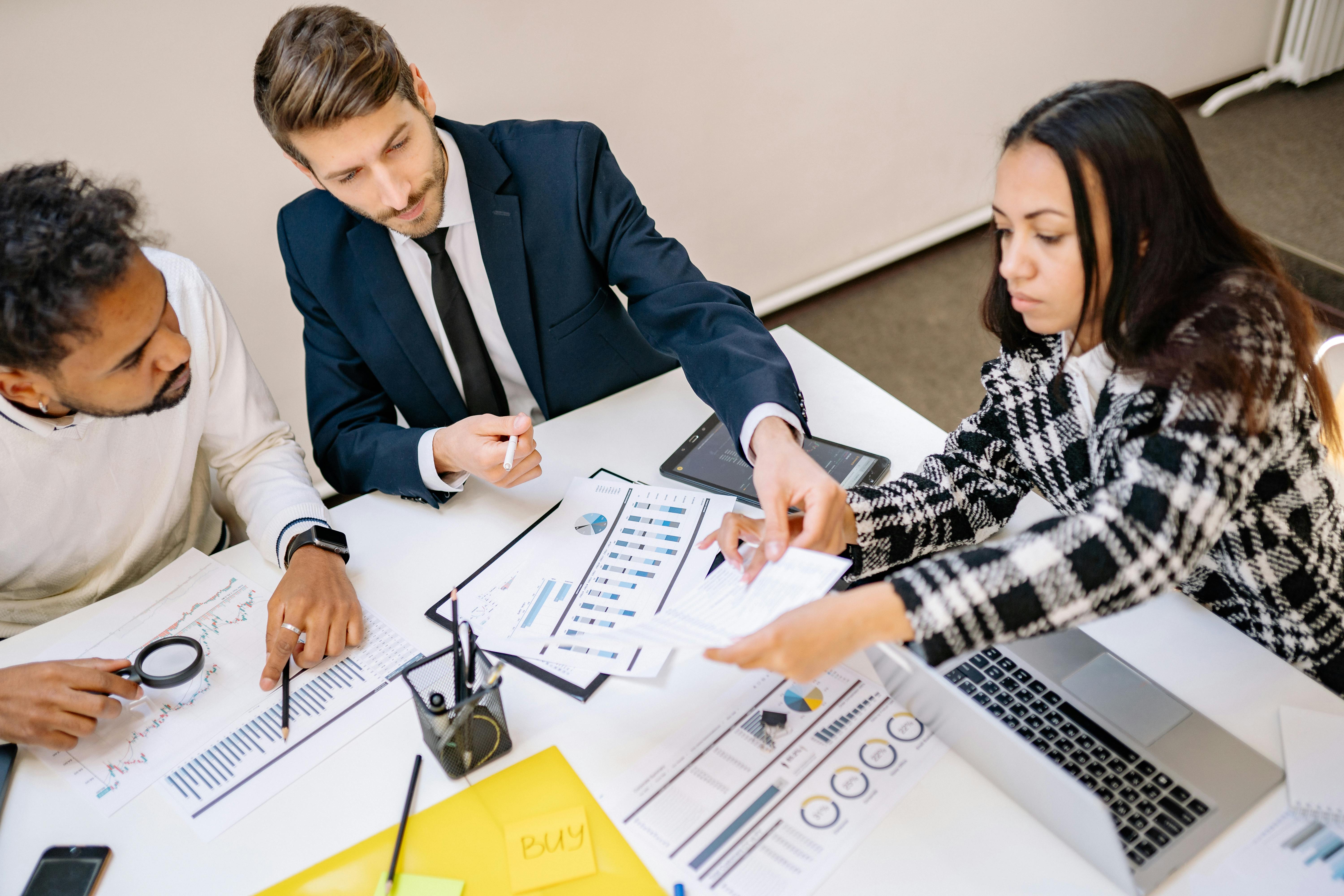 DTC brand operators reviewing AI search strategy and performance data — DLaurie AI
