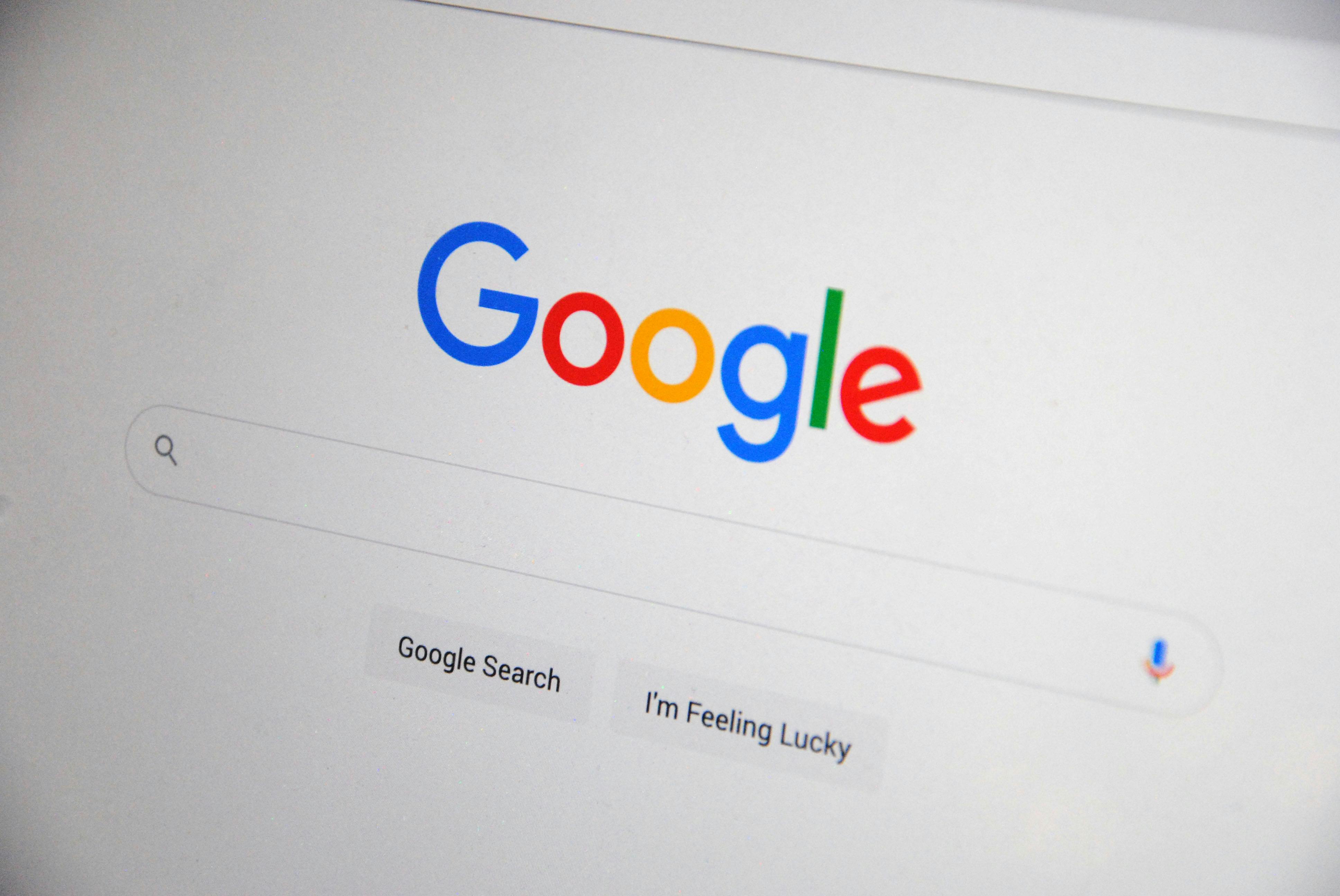 Google search interface on screen — AI agents now power product discovery for DTC brands